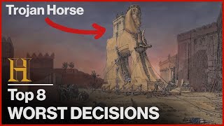 Top 8 WORST Decisions in History  History Countdown  History [upl. by Llehcor991]