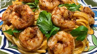 WARNING This Cajun Shrimp Pasta is Addictively Delicious [upl. by Lemrahs]