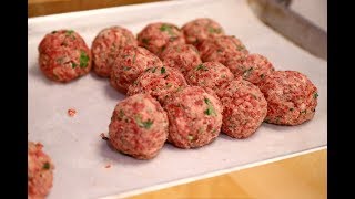 How to make classic Italian Meatballs [upl. by Jarrad824]