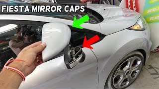 HOW TO REMOVE MIRROR CAPS ON FORD FIESTA MK7 ST [upl. by Lladnyk]