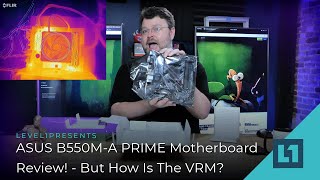 ASUS B550MA PRIME Motherboard Review  But How Is The VRM [upl. by Honebein548]