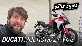 Riding with Radar 2021 Ducati Multistrada V4 S Review  Daily Rider [upl. by Acinomed]