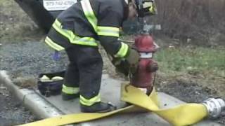 FIREFIGHTER TRAINING  FIRE HYDRANT [upl. by Libby946]