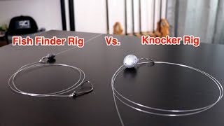 Fish Finder Rig vs Knocker Rig When To Use Each Rig [upl. by Ynej561]