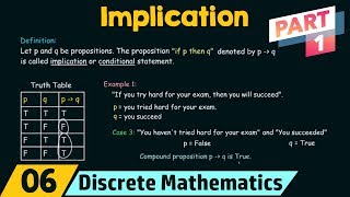 Logical Operators − Implication Part 1 [upl. by Fesuy]