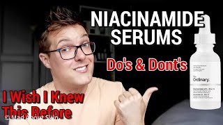 NIACINAMIDE  4 Things I Wish I Had Known  How To Use Niacinamide [upl. by Courtney497]