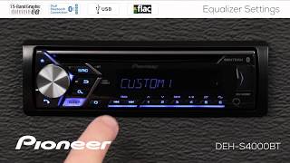 How To  EQ Settings on Pioneer InDash Receivers 2018 [upl. by Ki942]