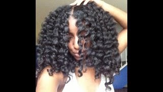 TUTORIAL  Olive Oil EcoStyler Gel Twist Out [upl. by Ainadi]