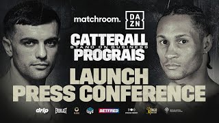 Jack Catterall Vs Regis Prograis Launch Press Conference [upl. by Macfadyn]