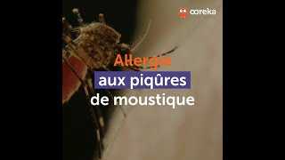 Allergie aux piqûres de moustique  comment se soigner [upl. by Allehcim]