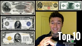 TOP 10 MOST VALUABLE BANKNOTES  Most Expensive Banknotes  Rare Banknotes Ever Sold [upl. by Cogn966]