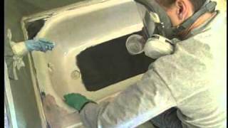 How to refinish an old bathtub  Miracle Method [upl. by Trutko]