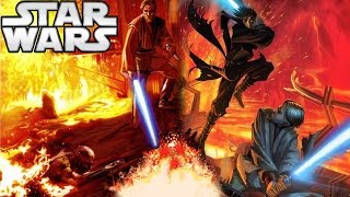 Why Did Anakin Lose Against ObiWan in Revenge of the Sith Star Wars Explained [upl. by Sholley621]