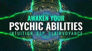 Awaken Your Psychic Abilities Intuition ESP Clairvoyance Psychic Power  Theta Binaural Beats [upl. by Liebowitz855]