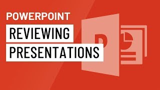 PowerPoint Reviewing Presentations [upl. by Oijimer]