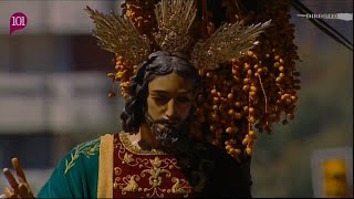 Semana Santa de Málaga 2015 Pollinica entrando en la Alameda  101tv Málaga [upl. by Papke]