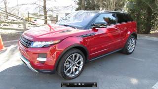 2012 Range Rover Evoque Coupe Pure Plus Dynamic Start Up Exhaust and In Depth Tour [upl. by Ardnasyl581]