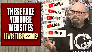 Fake YouTube Websites  How is This Possible [upl. by Nomde264]