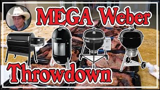 Weber SmokeFire v Kettle v WSM v Summit  BBQ Champion Harry Soo SlapYoDaddyBBQcom [upl. by Silecara933]