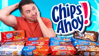 Ranking Every Weird Chips Ahoy Cookie Flavor  Extreme Taste Test [upl. by Enilram290]