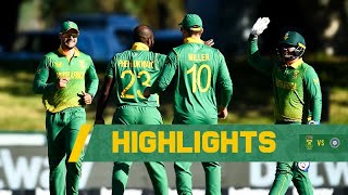 Proteas vs India  1st BetWay ODI Highlights  Boland Park  19 January [upl. by Quenna]