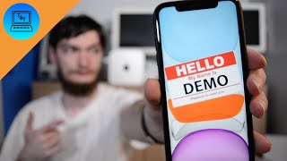 How to Erase a DEMO iPhone DISCLAIMER [upl. by Siuqramed]