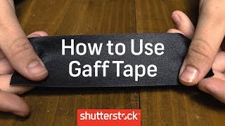 What is Gaff Tape  Filmmaking Tips [upl. by Amorita]