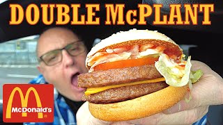 NEW McDonalds Double McPlant [upl. by Ylsel940]