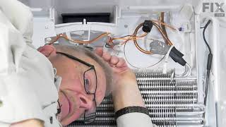 Whirlpool Refrigerator Repair  How to Replace the Temperature Sensor [upl. by Nosyerg56]