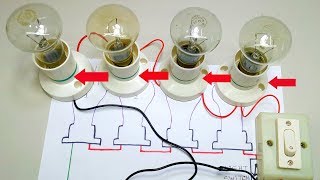 how to make a series bulb connection [upl. by Johm]