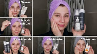 How to Use The Ordinary Niacinamide and 2 Salicylic Acid BHA [upl. by Ahtenak242]