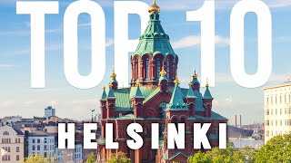 10 BEST Things To Do In Helsinki  Helsinki Travel Guide [upl. by Maxantia]