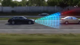 MercedesBenz Accident Avoidance  COLLISION PREVENTION ASSIST PLUS [upl. by Arvonio]