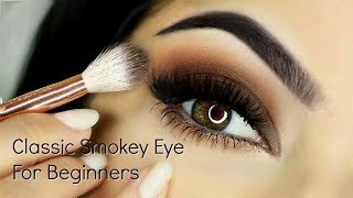 Beginners Smokey Eye Makeup Tutorial  Parts of the Eye  How To Apply Eyeshadow [upl. by Luemas447]