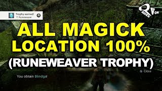 Final Fantasy XII The Zodiac Age  All Magick Location Guide Runeweaver Trophy [upl. by Luna]