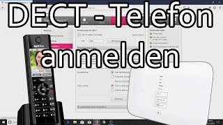 Telekom Speedport  DECTTelefon anmelden und Rufnummer zuweisen [upl. by Gathard]