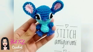 Llavero amigurumi de Stitch [upl. by Adnaluy692]