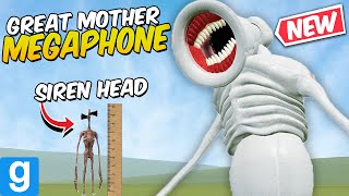 GREAT MOTHER MEGAPHONE ATTACKS Garrys Mod SIREN HEADS MOM [upl. by Anyal]