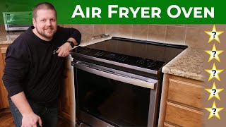 Is This The BEST Convection Oven GE Electric Range Review that has an Air Fryer and MORE [upl. by Adehsar319]