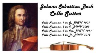 Johann Sebastian Bach  Cello suites in 432 Hz great for reading or studying [upl. by Acinoev]