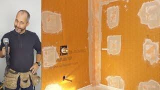 How To Build a Waterproof Shower using KerdiBoard [upl. by Malachy522]