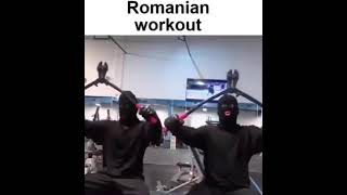 Romanian workout meme [upl. by Kearney]