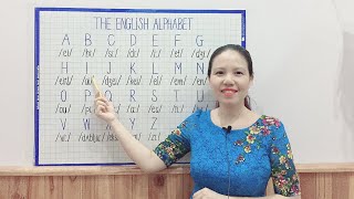 Hướng dẫn đọc bảng chữ cái tiếng Anh  The English Alphabet [upl. by Dana]