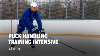 iTrain Hockey Puck Handling Training Intensive [upl. by Alfy735]