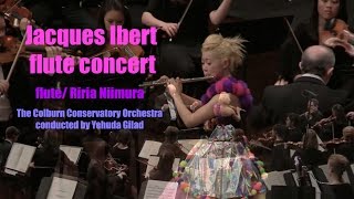 Riria Niimura Ibert Flute Concerto with The Colburn Conservatory Orchestra [upl. by Analeh333]