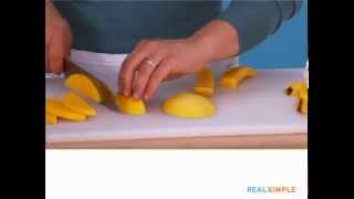 Real Simple How To Cut a Mango [upl. by Bolanger]