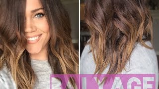 How to Balayage Highlight Your Hair at Home [upl. by Eycats603]