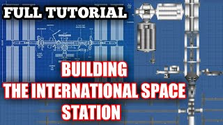 Spaceflight Simulator How To Build Space Station  International Space Station SFS Tutorial [upl. by Eilatam]