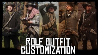 Red Dead Online How To Customize Role Outfits [upl. by Asreht]