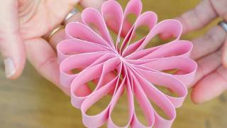 How to make a hanging paper decoration [upl. by Till]